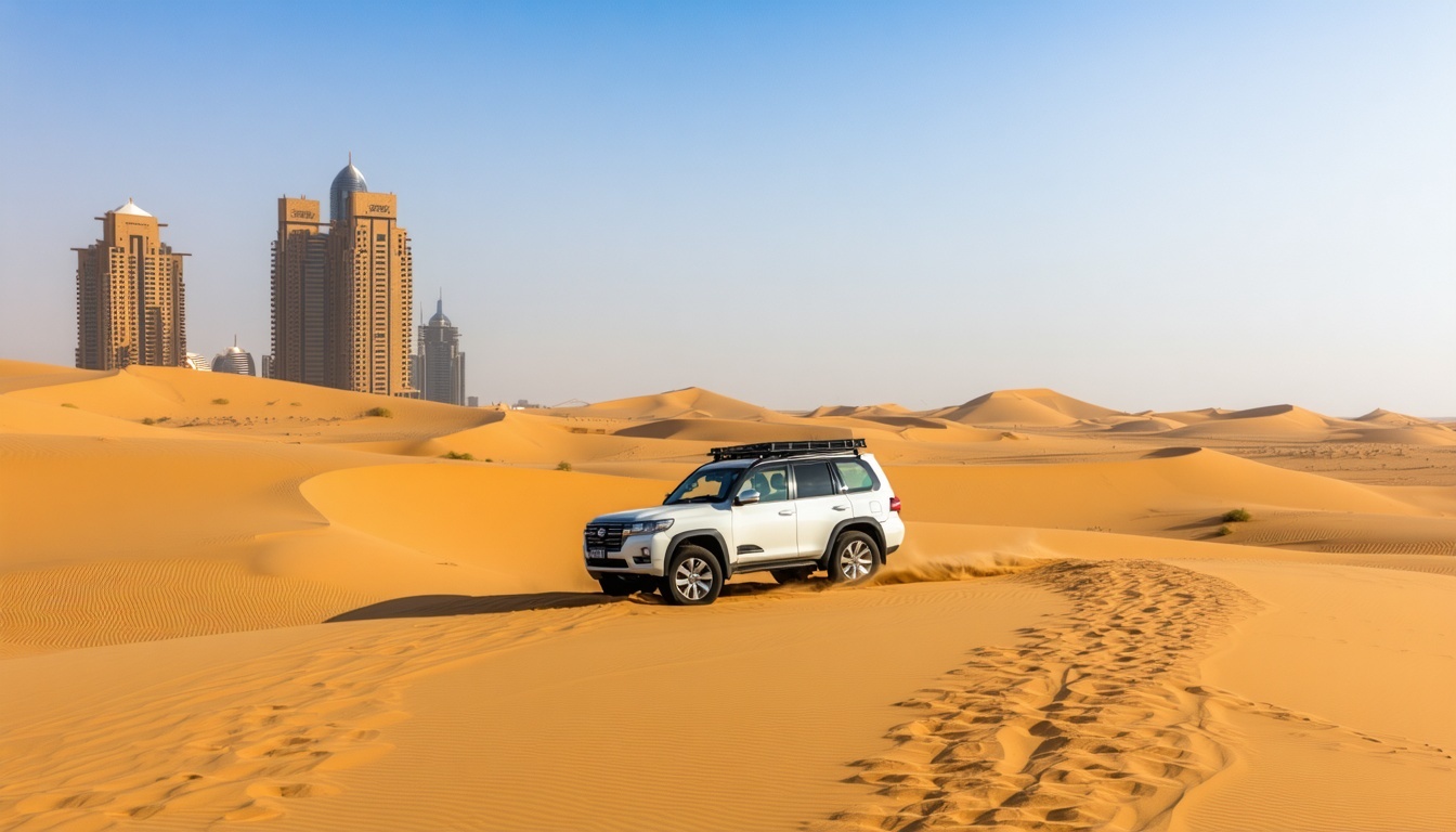 Adventurous desert safari experience in Dubai